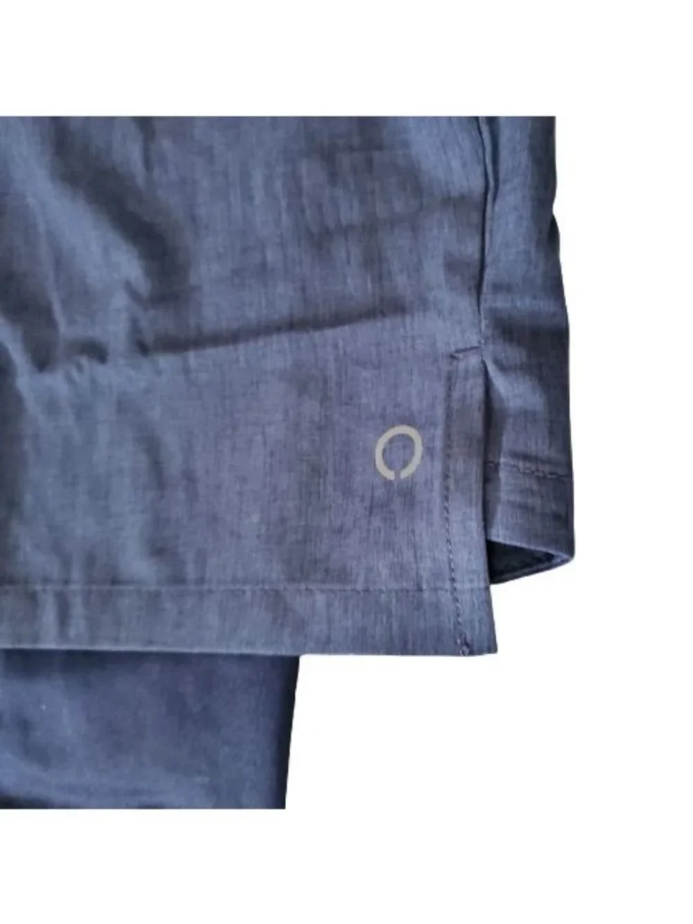 Skora Men's Run Real 2-In-1 Running Shorts and Pants Indigo Ink Chambray Size XL
